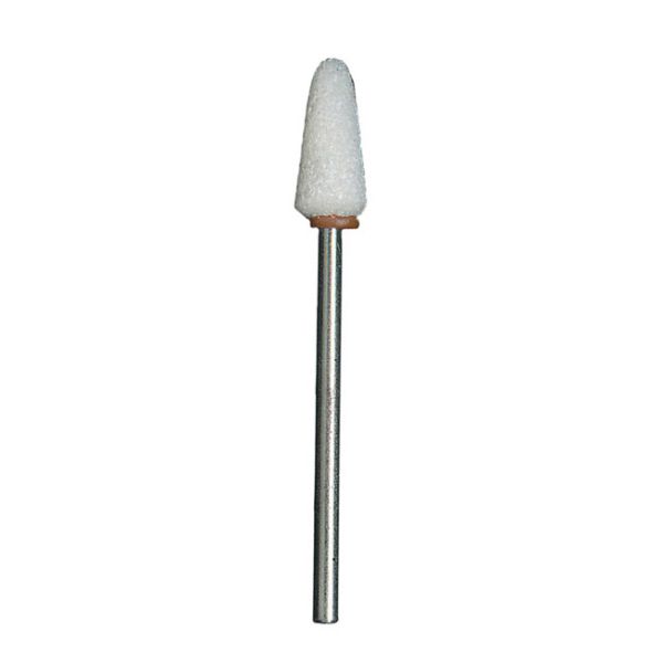 Aluminum Oxide Abrasive Point, Economy White 4 Flame
