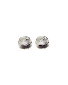 Dynamic Ear acoustic music filters with clear outer casing.