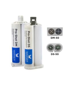 Tech-care Pro-Shot cartridges showing both DM-50 and DS-50 styles.
