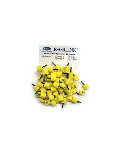 AEARO 420-2004 E-A-RLINK 3A foam eartips, standard, yellow