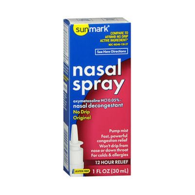 Sinus Relief Nasal Decongestant Spray, 1oz