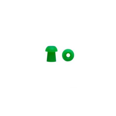 Sanibel 8012970 ADI Ear Tips, Mushroom 9 mm Green, Bag of 100