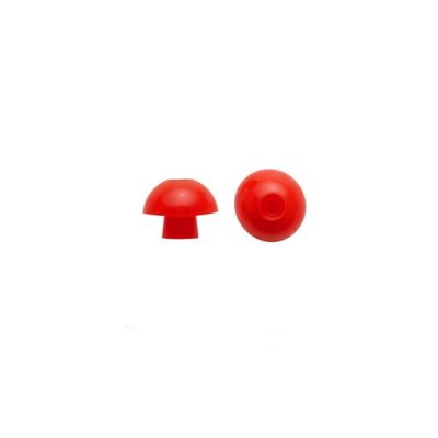 Sanibel 8012980 ADI Ear Tips, Mushroom 14 mm Red, Bag of 100