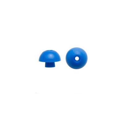Sanibel 8012982 ADI Ear Tips, Mushroom 15 mm Blue, Bag of 100