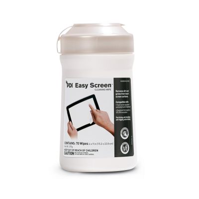 Easy Screen Cleaning Wipe, Canister of 70