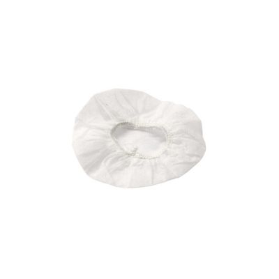 White Disposable earphone covers. Box of 200