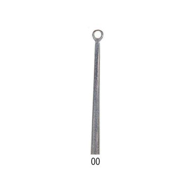 Economy Buck ear curette, straight, size 00