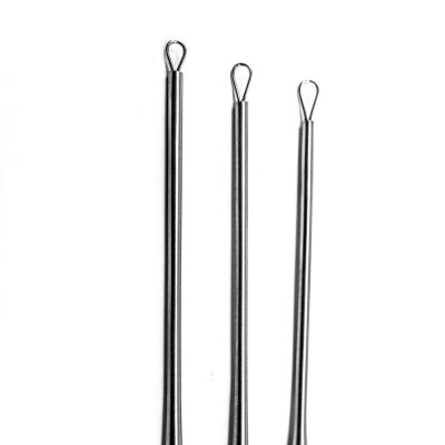 Billeau curettes showing sizes