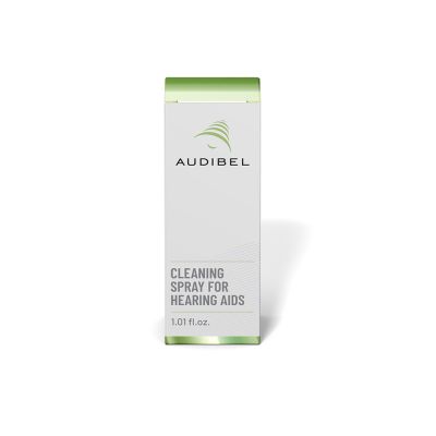 Audibel cleaning spray for hearing aids, 1.01 fluid ounces