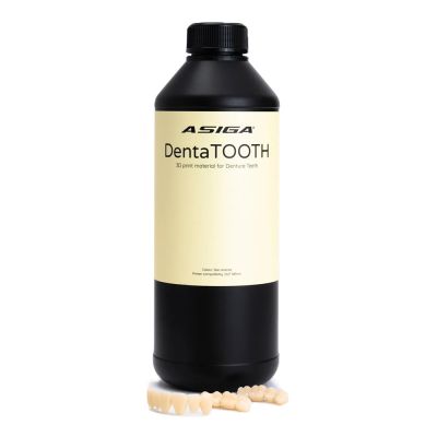 Asiga DentaTOOTH Resin, 1 kg Bottle