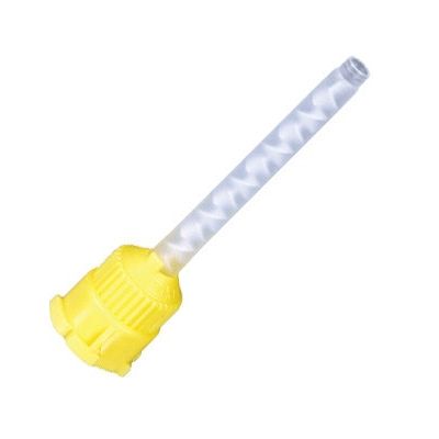 SiliClone S-50 Yelllow Mixing Tips, 4.2mm, Pack of 32