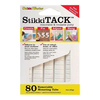 StikkiTACK Removable & Reusable Putty