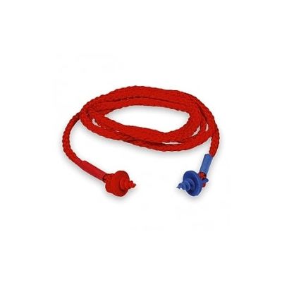 Screw Cord with Ends, Red/Blue, 1 Pair