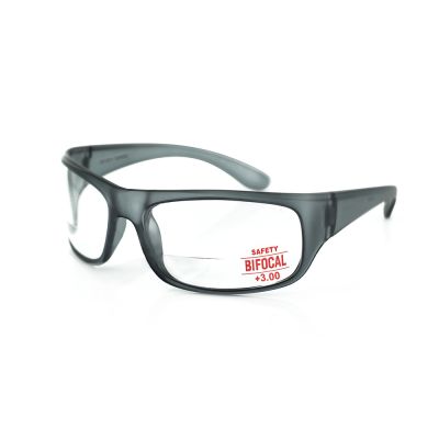 Safety Glasses Bifocal, Diopter 3.00