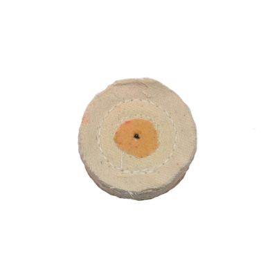Cotton Flannel Buffing Wheel with 2-1/2" Diameter. 25 Ply.