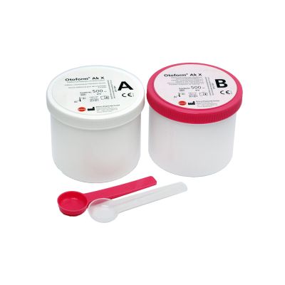 Dreve 475 Otoform Ak X Impression Kit, Pink, 2 x 500 ml A+B