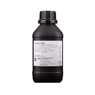 Dreve FotoDent cast, red transparent, 1 kg