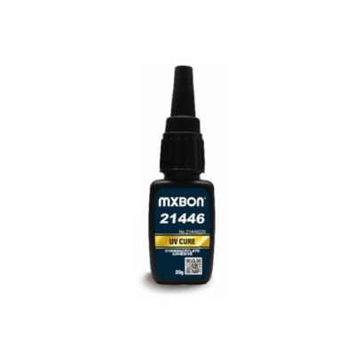 MXBON 21446 High Viscosity, UV Light Cure Cyanoacrylate Adhesive, 20 g