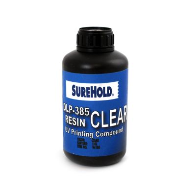 SureHold 94180 DLP-385 Resin, Clear, 1 Kg
