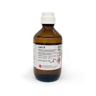 Dreve Lack B silicone lacquer showing 20 ml bottle