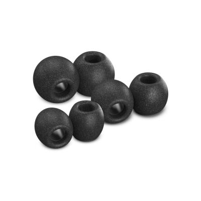 Comply Comfort Ts-400 Eartips, Mixed Sizes, one pair each of small, medium, and large.