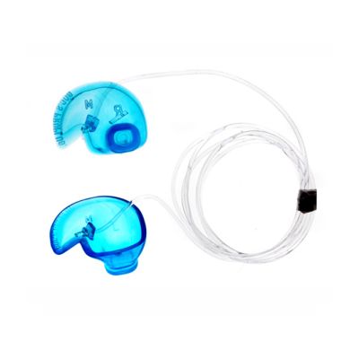 Doc's Proplugs No Vent with Leash, Tiny, 1 Pair, Blue