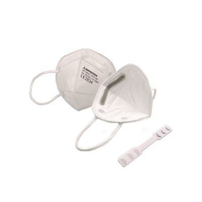 KN95 Mask, Standard Size, 2 per Pack with 1 Earsaver Band