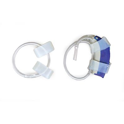 Huggie Aids 3-1/2" hearing aid retainers. Pair