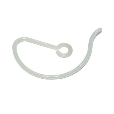 Flexible nylon ear loop.