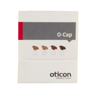 Oticon O-Cap Microphone Covers, Black, Pack of 8