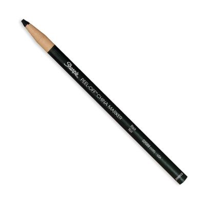 Sharpie Black Peel-Off China Marker for Marking Impressions