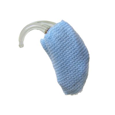 Hearing Aid Sweat Band in Bitsy Blue color