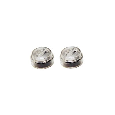 Dynamic Ear acoustic music filters with clear outer casing.