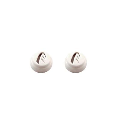 Dynamic Ear DM music filters with white outer casing