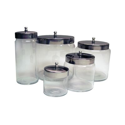 Glass dressing jars