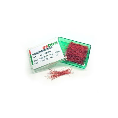 Estron 172326050 ESW Litz Wire, 32mm, Red, Box of 1000