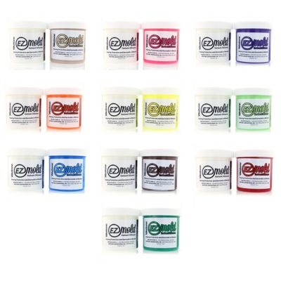 EZ Mold Tubs showing colors