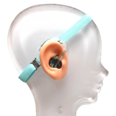 Ear Suspenders, Under 2, Light Blue
