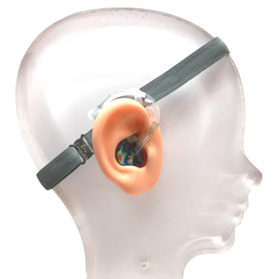 Ear Suspenders, Adult, Grey