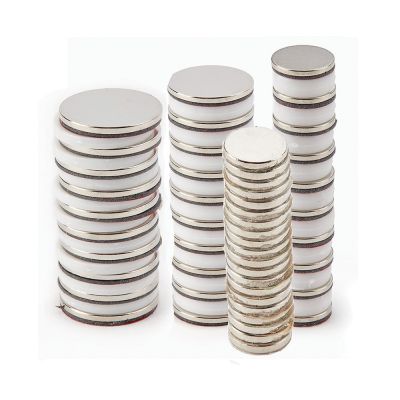 Round Magnets showing different sizesm