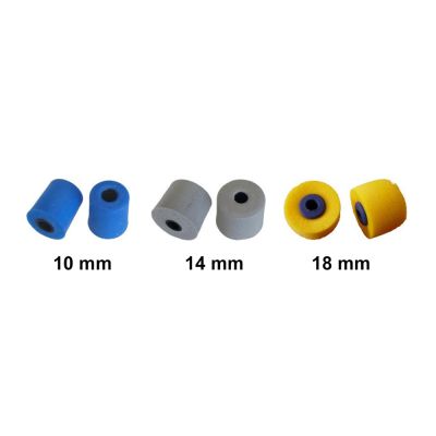 Path Medical soft foam eartips showing sizes