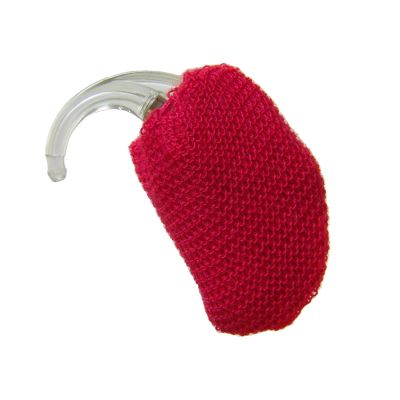 Hearing Aid Sweat Band in Really Red color
