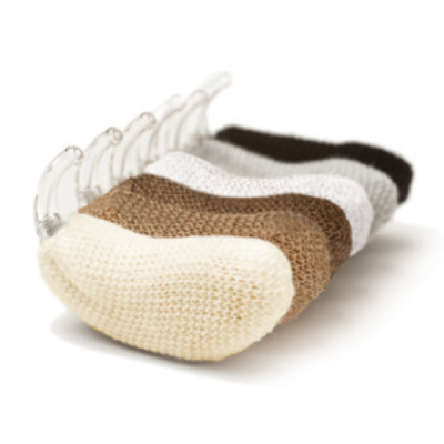 Hearing Aid Sweat Band, Standard Mini, 1", White