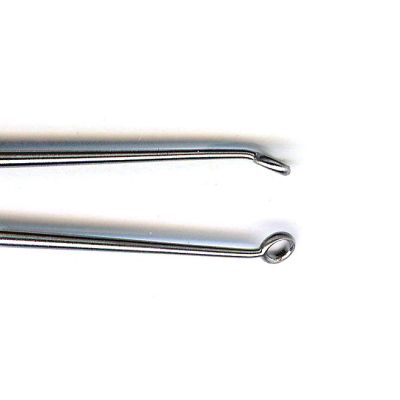 Buck Ear Curette, Mid-grade, Angled Size 00