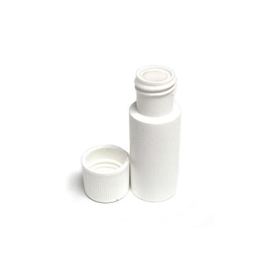 Polymer, Clear, 0.5oz Bottle