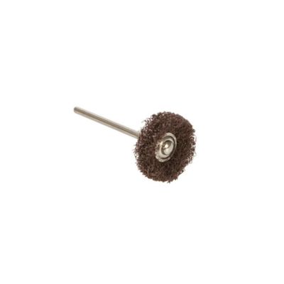Mounted Buffing Wheel for Satin Finish, 3/4" Diameter