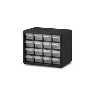Plastic 16 Drawer Storage Cabinet