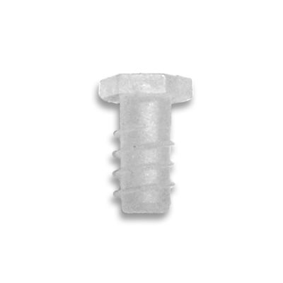 white earmold screw for hearing protection