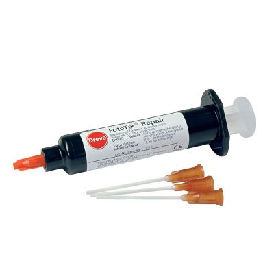 Dreve 7410 Fototec Repair, Red Transparent, 10 ml Syringe