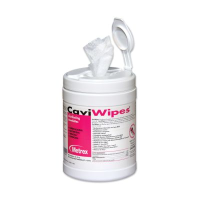CaviWipes Disinfecting Towelettes, Canister of 160